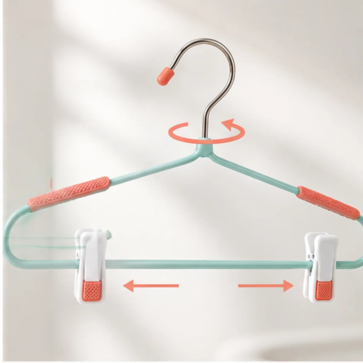 Non-Slip Clip Hanger Set — function
