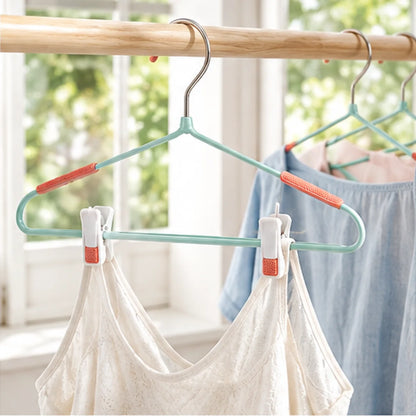 Non-Slip Clip Hanger Set — in use